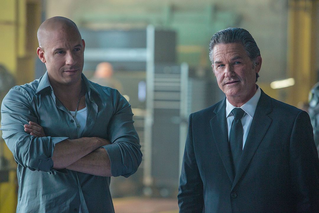 Rápidos y furiosos 7 : Foto Vin Diesel, Kurt Russell