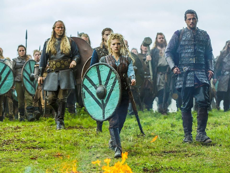 Vikingos : Foto Ben Robson, Katheryn Winnick