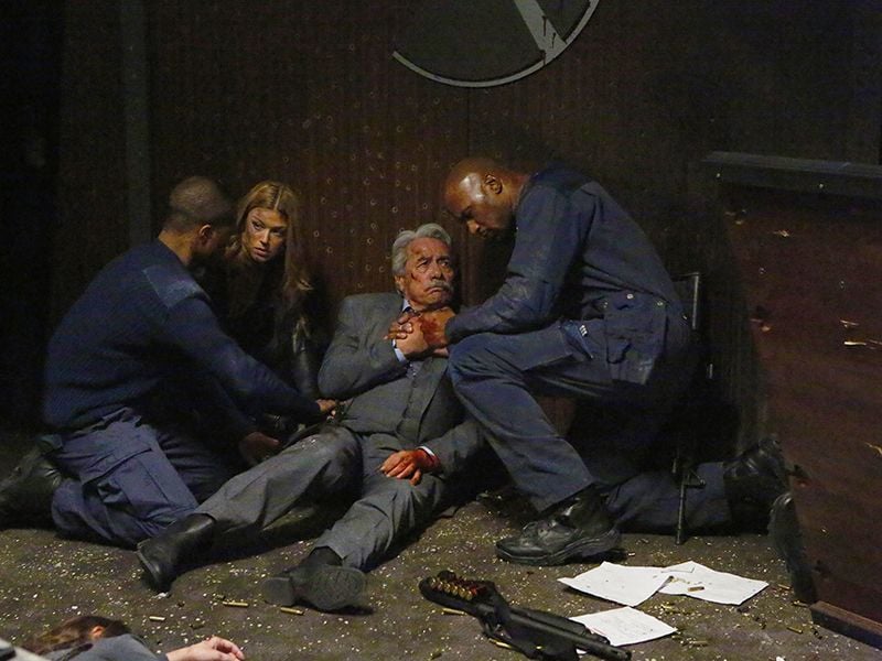 Agentes de S.H.I.E.L.D. : Foto Edward James Olmos, Henry Simmons, Adrianne Palicki