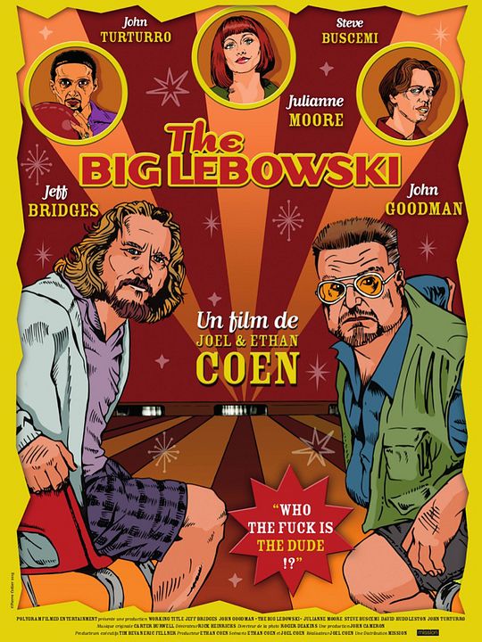 El Gran Lebowski : Póster