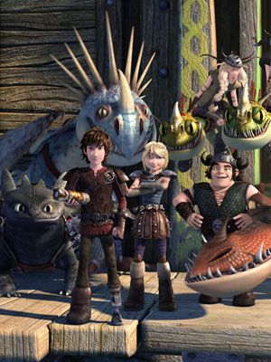 Dragones: Carrera al borde : Póster