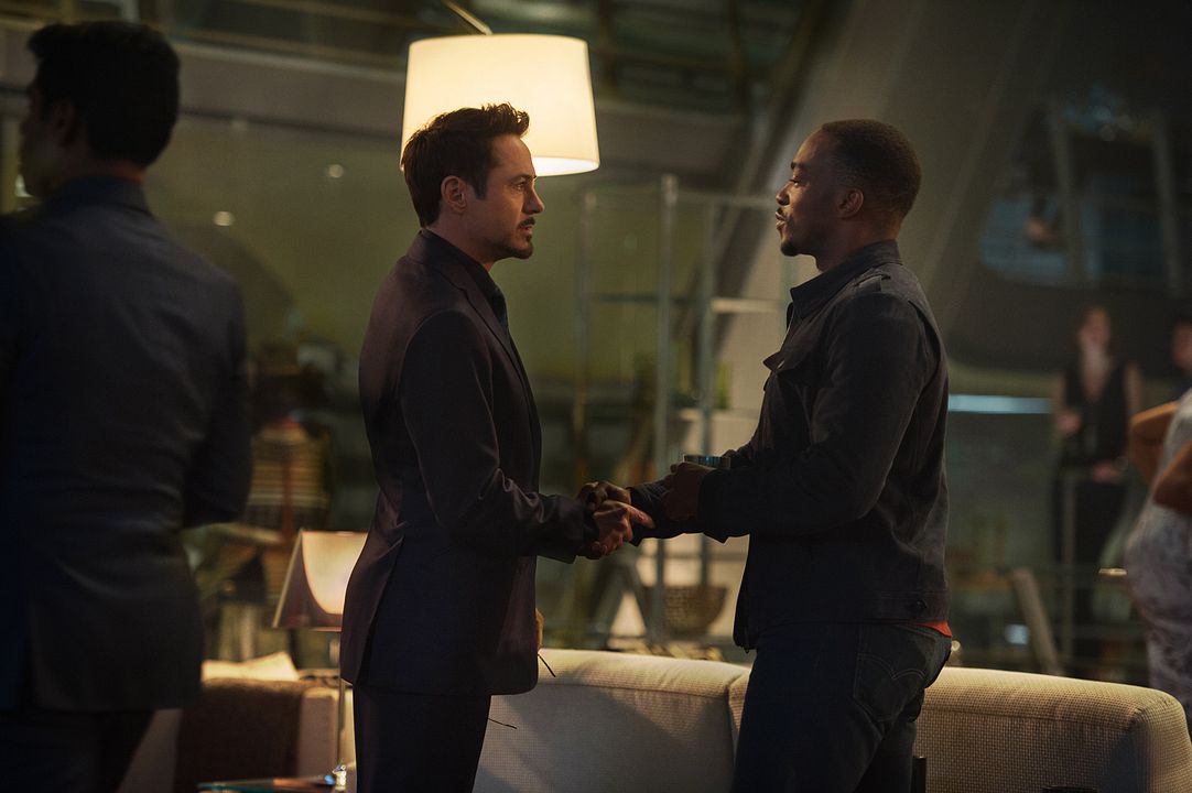 Vengadores: era de Ultrón : Foto Robert Downey Jr., Anthony Mackie