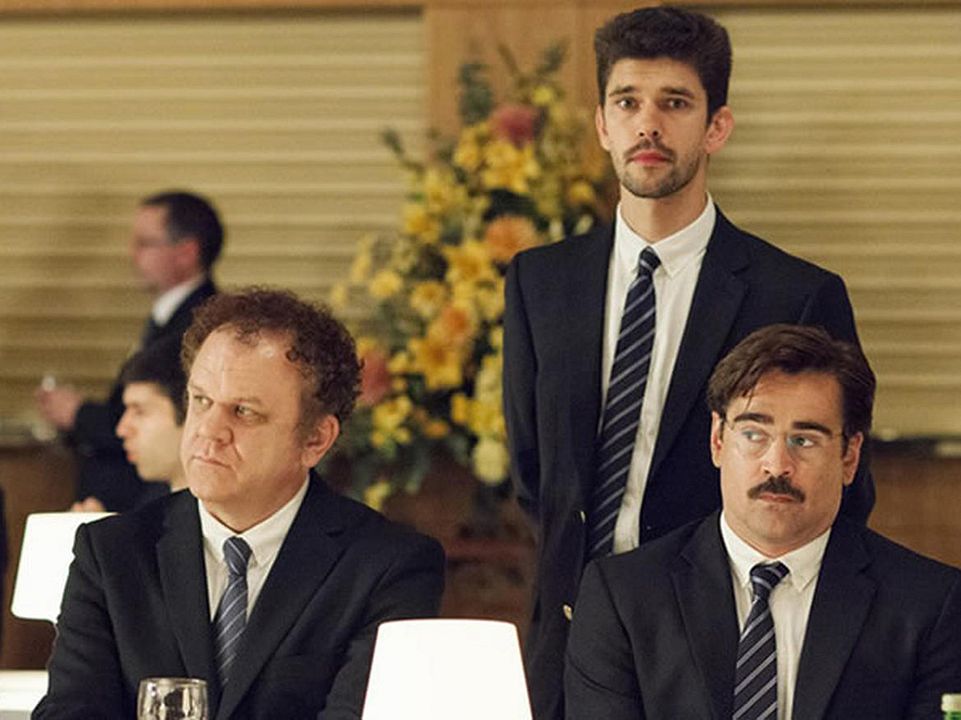 La langosta : Foto Colin Farrell, Ben Whishaw, John C. Reilly