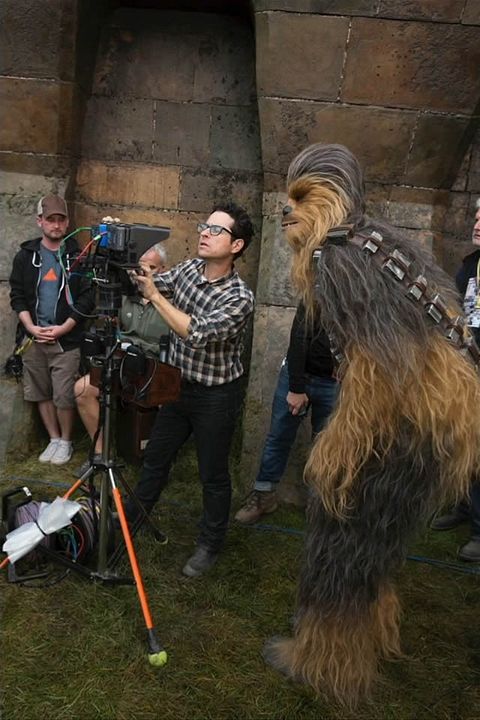 Star Wars: El despertar de la Fuerza : Cobertura de revista J.J. Abrams, Peter Mayhew
