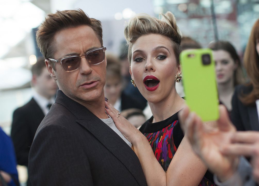 Vengadores: era de Ultrón : Foto Scarlett Johansson, Robert Downey Jr.