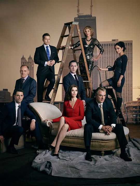 Foto Matthew Goode, Chris Noth, Christine Baranski, Archie Panjabi