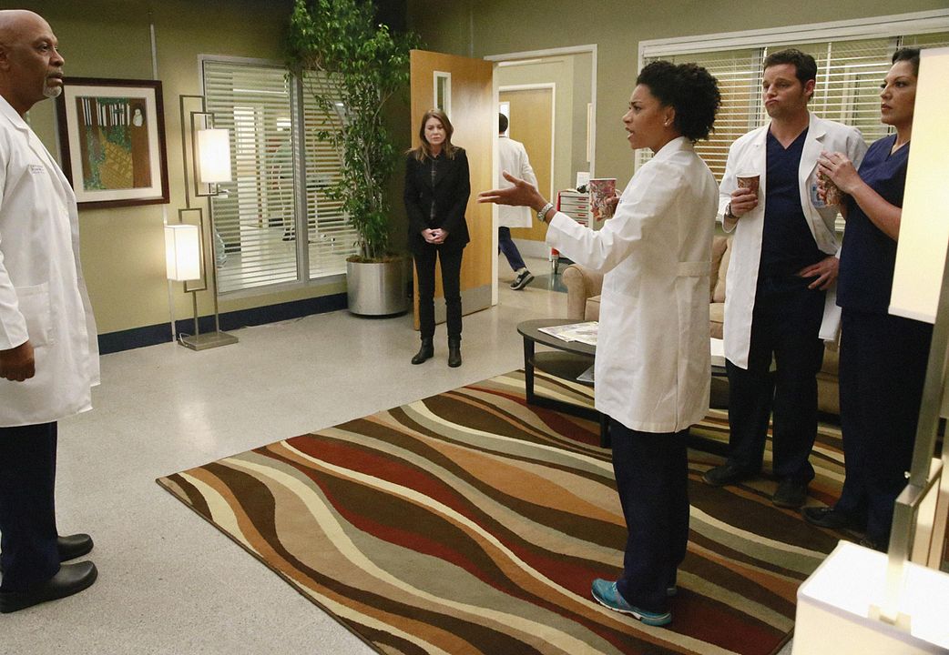 Grey's Anatomy : Foto Ellen Pompeo, Sara Ramirez, James Pickens Jr., Kelly McCreary, Justin Chambers (I)