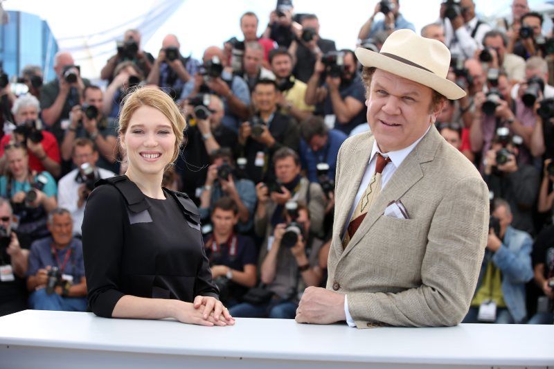 La langosta : Cobertura de revista John C. Reilly, Léa Seydoux