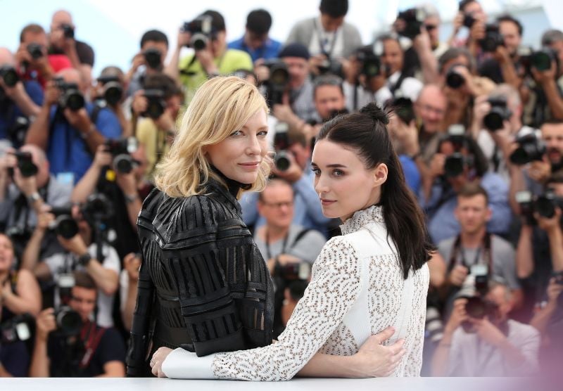 Carol : Cobertura de revista Rooney Mara, Cate Blanchett