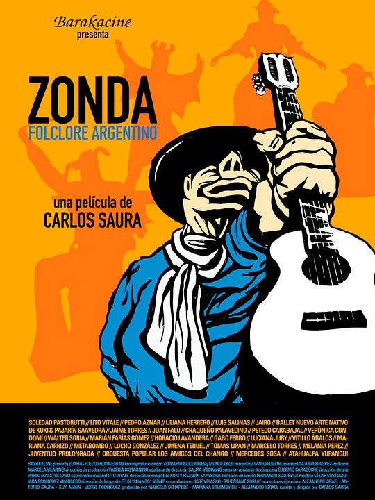 Zonda: Folclore argentino : Póster