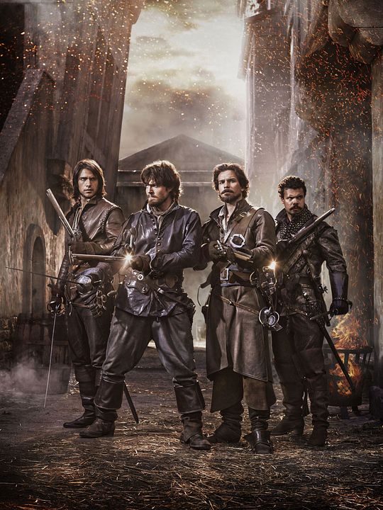 Foto Tom Burke, Santiago Cabrera, Luke Pasqualino