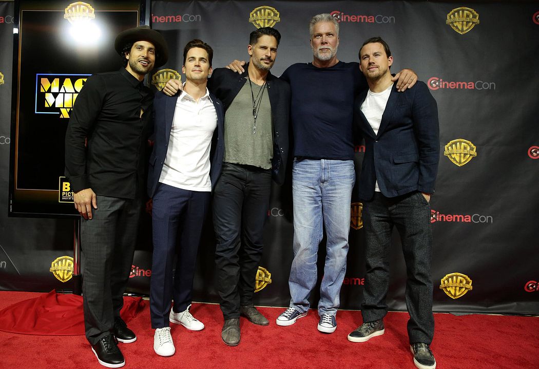 Magic Mike XXL : Cobertura de revista Adam Rodriguez, Matt Bomer, Channing Tatum, Joe Manganiello, Kevin Nash
