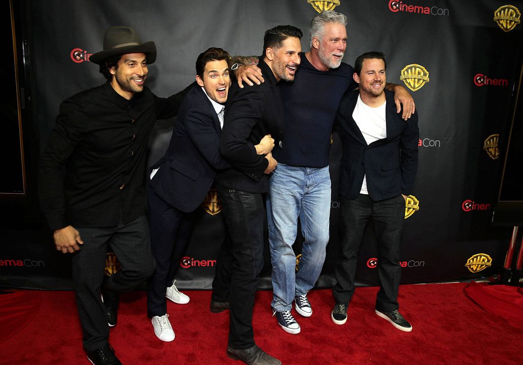 Magic Mike XXL : Cobertura de revista Channing Tatum, Kevin Nash, Joe Manganiello, Matt Bomer, Adam Rodriguez