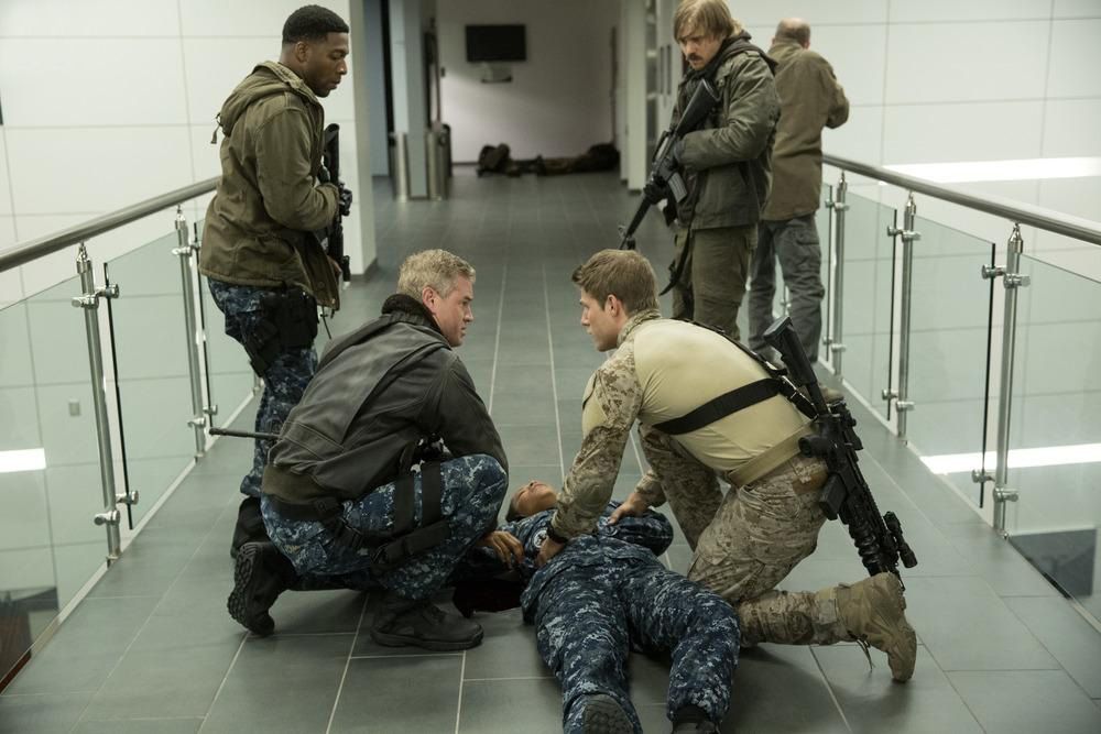 The Last Ship : Foto Eric Dane, Jocko Sims, Travis Van Winkle