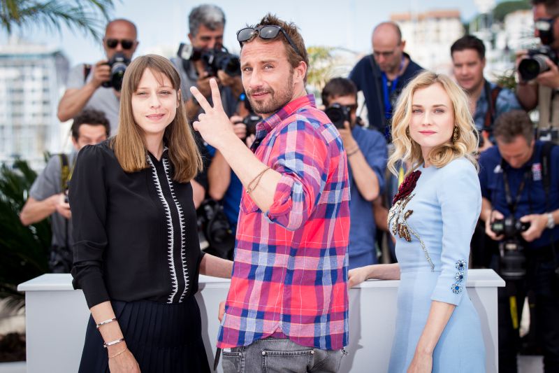 Cobertura de revista Diane Kruger, Alice Winocour, Matthias Schoenaerts
