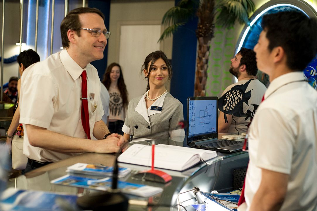Foto Joaquín Reyes, Úrsula Corberó, Alberto Jo Lee