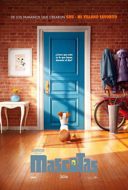 La vida secreta de tus mascotas : Póster