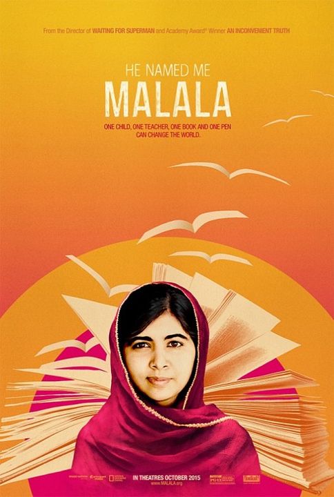 Él me nombró Malala : Póster