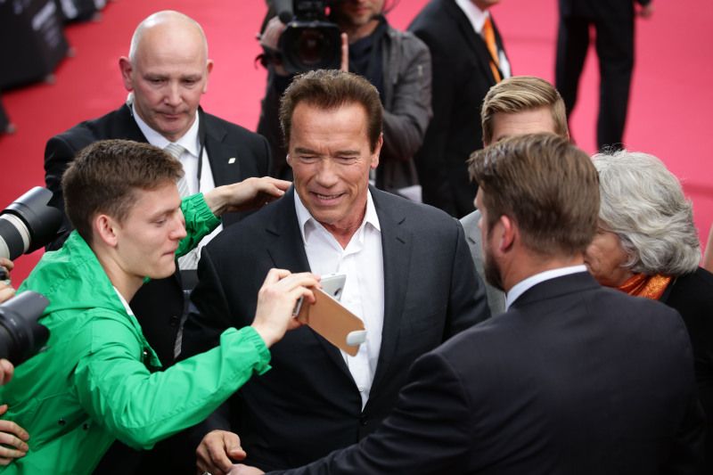 Terminator: Génesis : Cobertura de revista Arnold Schwarzenegger