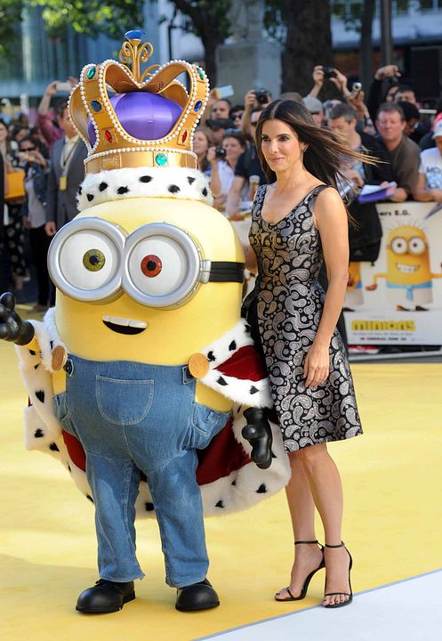 Minions : Cobertura de revista Sandra Bullock