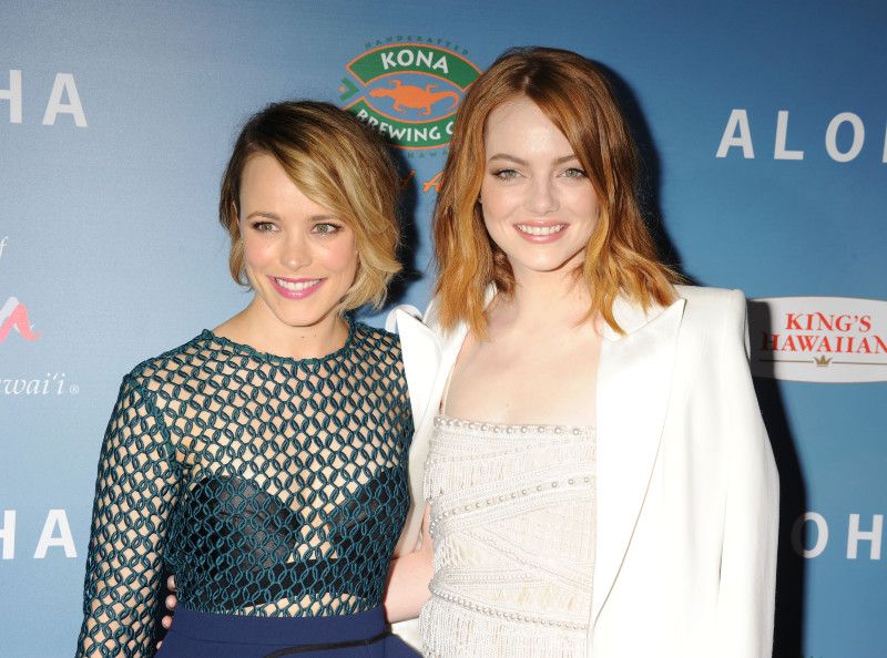 Bajo el mismo cielo : Cobertura de revista Emma Stone, Rachel McAdams