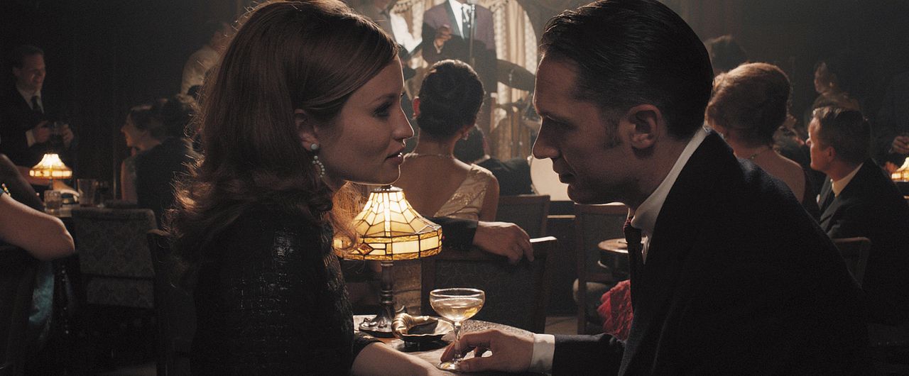 Leyenda : Foto Emily Browning, Tom Hardy
