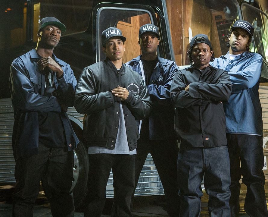 Letras explícitas : Foto O'Shea Jackson Jr., Aldis Hodge, Jason Mitchell, Corey Hawkins