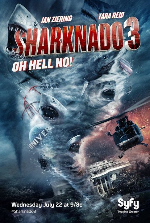 Sharknado 3: Oh Hell No! : Póster