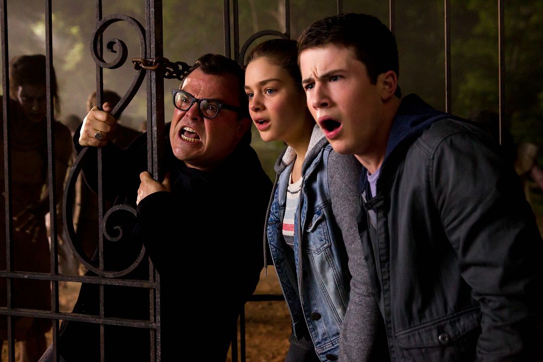 Escalofríos : Foto Jack Black, Dylan Minnette