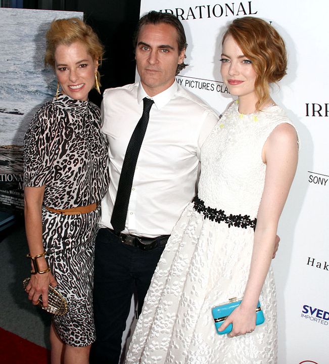 Un hombre irracional : Cobertura de revista Joaquin Phoenix, Emma Stone, Parker Posey