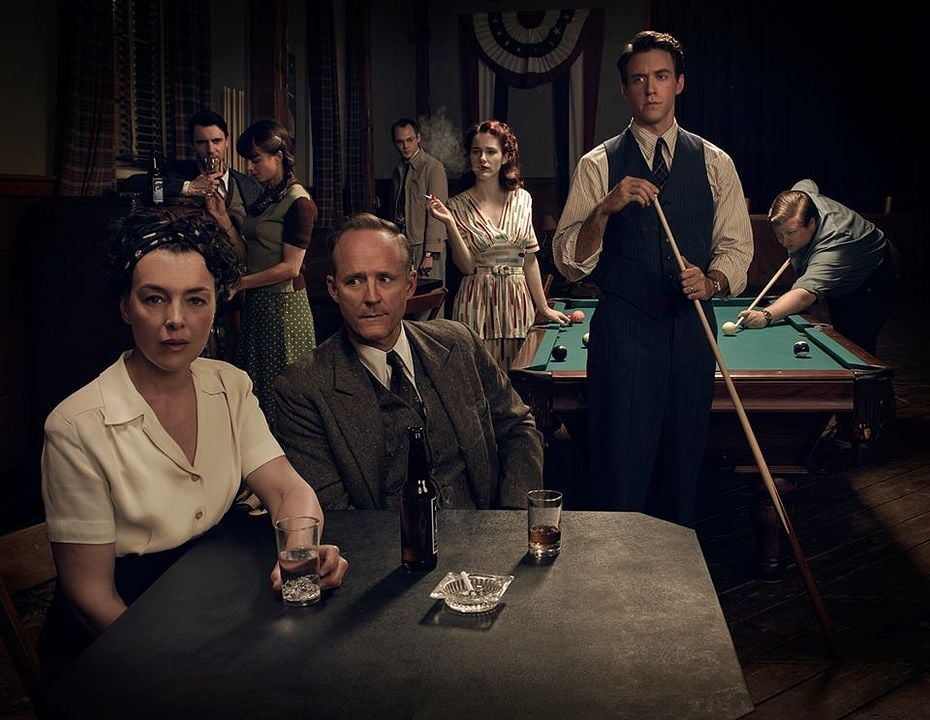 Cobertura de revista Ashley Zukerman, Rachel Brosnahan, Olivia Williams, Katja Herbers