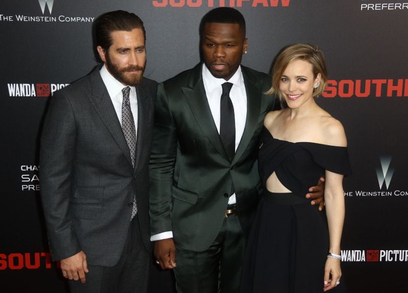 Revancha : Cobertura de revista 50 Cent, Jake Gyllenhaal, Rachel McAdams