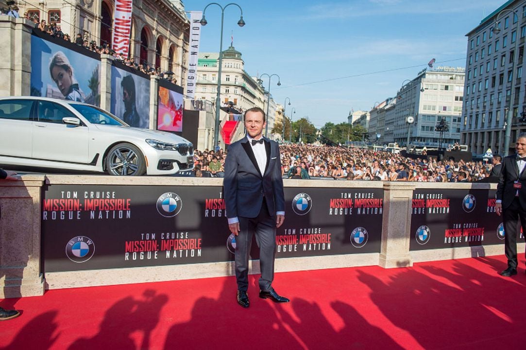 Misión Imposible: Nación secreta : Cobertura de revista Simon Pegg