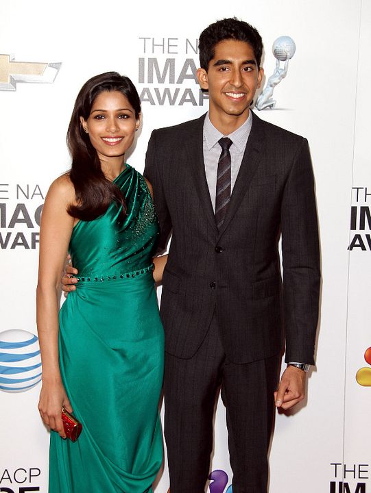 Cobertura de revista Freida Pinto, Dev Patel
