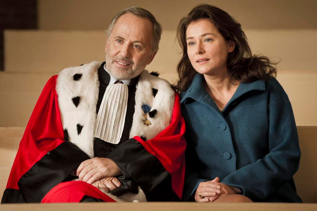 El juez : Foto Fabrice Luchini, Sidse Babett Knudsen