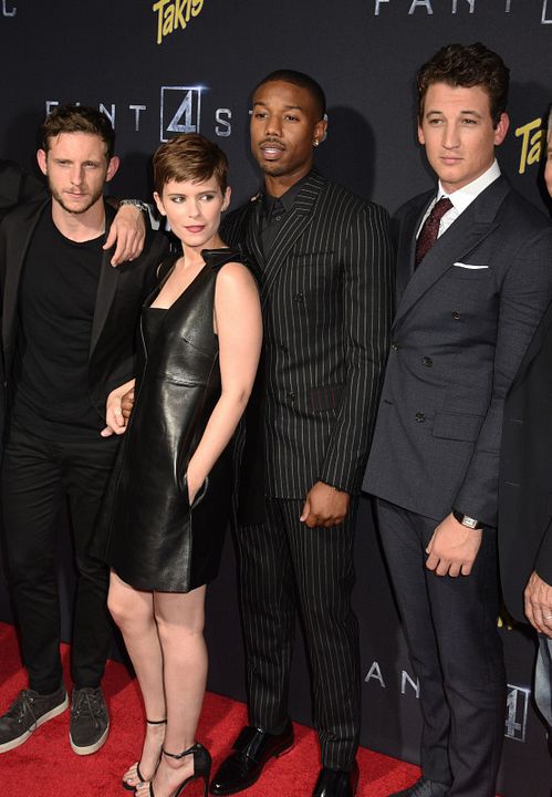 Cuatro Fantásticos : Cobertura de revista Michael B. Jordan, Jamie Bell, Miles Teller, Kate Mara