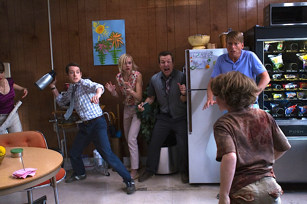 Foto Leigh Whannell, Jack McBrayer, Elijah Wood, Alison Pill