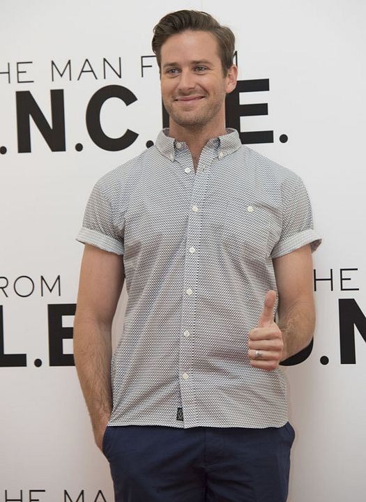 Operación U.N.C.L.E. : Cobertura de revista Armie Hammer