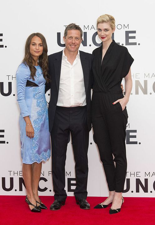 Operación U.N.C.L.E. : Cobertura de revista Hugh Grant, Alicia Vikander, Elizabeth Debicki