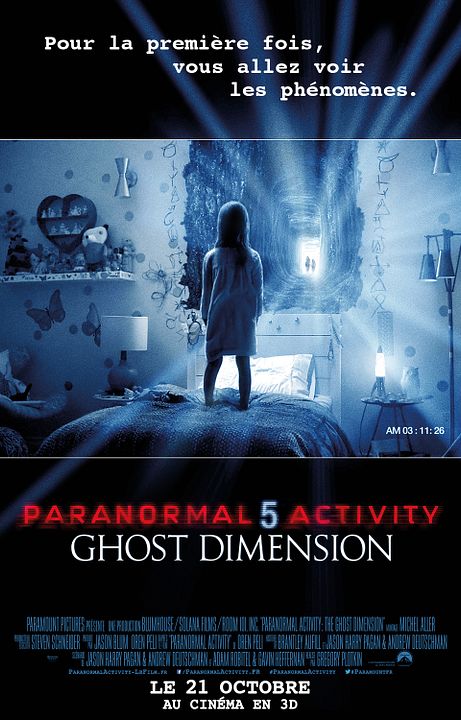 Paranormal Activity: Dimensión fantasma : Póster