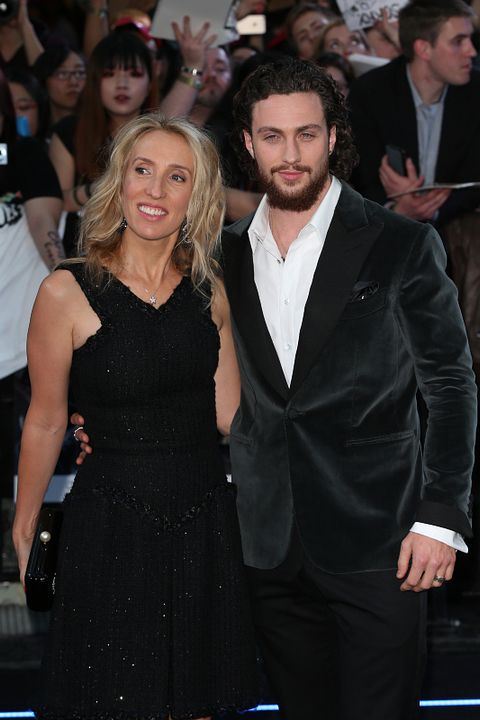 Cobertura de revista Sam Taylor-Johnson, Aaron Taylor-Johnson