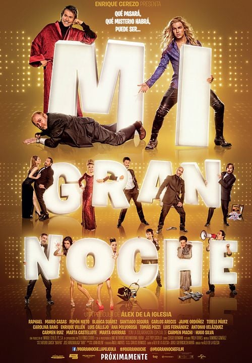 Mi gran noche : Póster