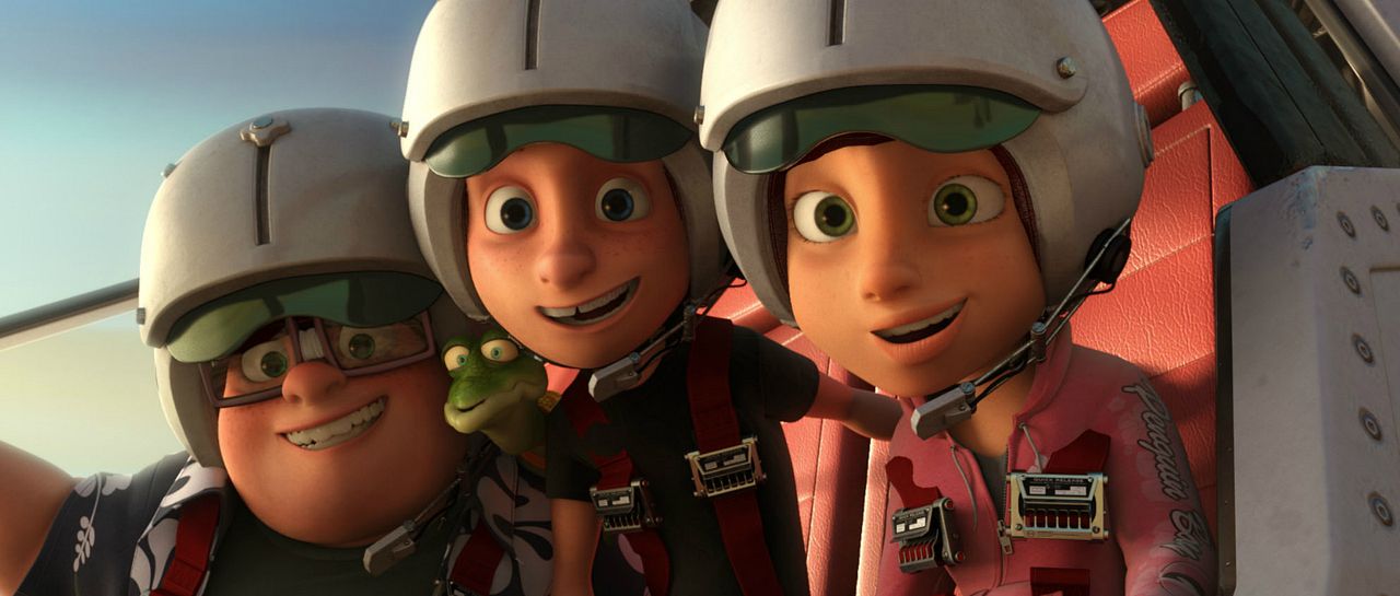 Una familia espacial : Foto