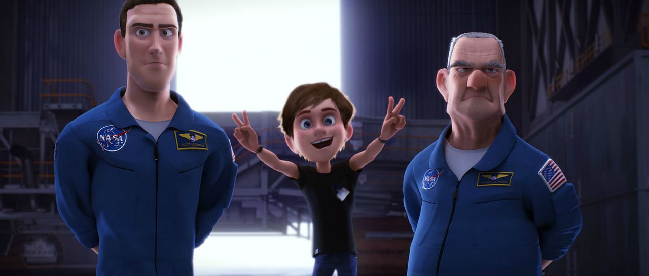 Una familia espacial : Foto