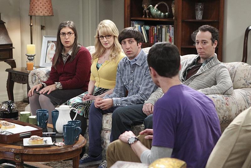 The Big Bang Theory : Foto Mayim Bialik, Jim Parsons, Melissa Rauch, Kevin Sussman, Simon Helberg