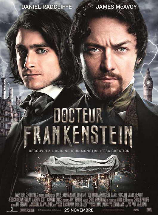 Víctor Frankenstein : Póster