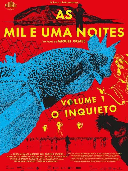 Las mil y una noches: Vol.1, El inquieto : Póster