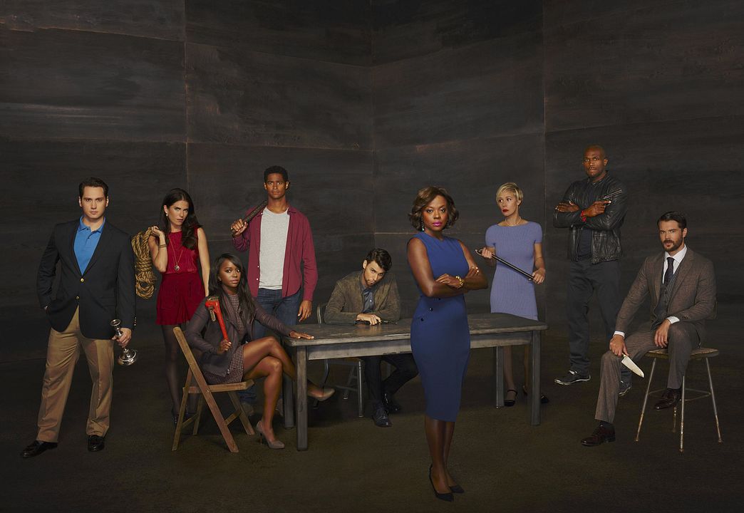 Cobertura de revista Charlie Weber, Billy Brown (II), Viola Davis, Karla Souza, Aja Naomi King, Jack Falahee, Matt McGorry, Liza Weil