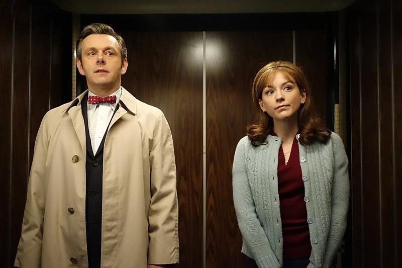 Foto Michael Sheen, Emily Kinney