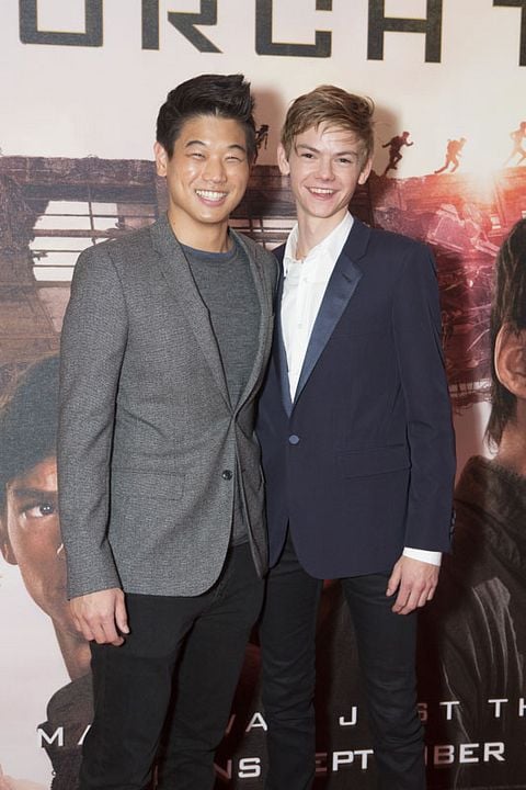 Maze Runner: Prueba de fuego : Cobertura de revista Thomas Brodie-Sangster